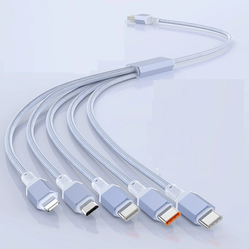 Lisslune | 100W Fast-Charge 5-in-1 Data Cable- Power Up
