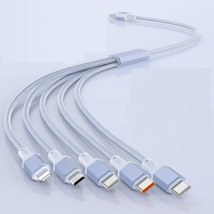 Lisslune | 100W Fast-Charge 5-in-1 Data Cable- Power Up