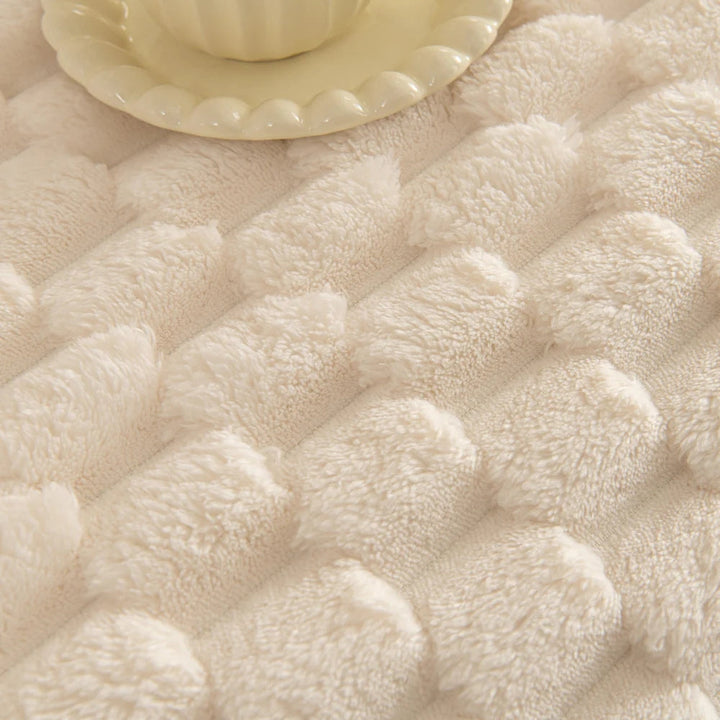 Lisslune | Tufted Rabbit Synthetic Sofa Cover