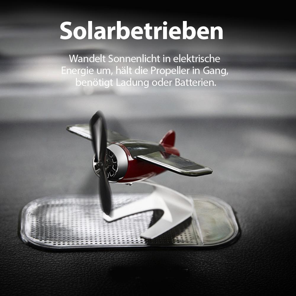Lisslune | Solar Airplane Car Decoration