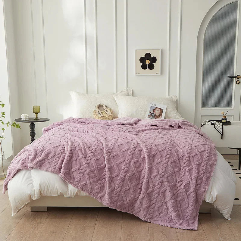 Lisslune | Double-sided cuddle blanket made of wool