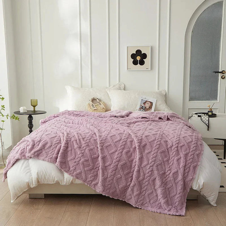 Lisslune | Double-sided cuddle blanket made of wool