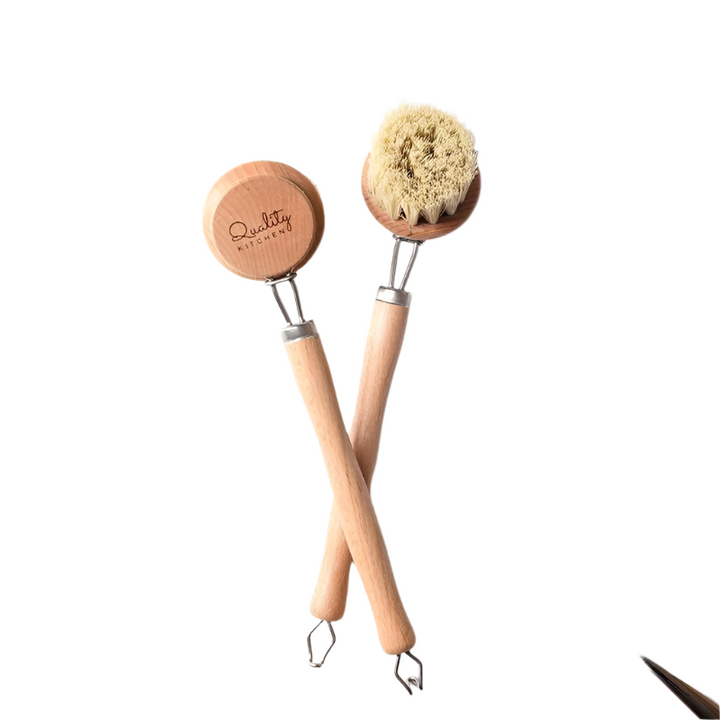 Lisslune | ScrubNest Durable Dish Brush with Short Round Handles