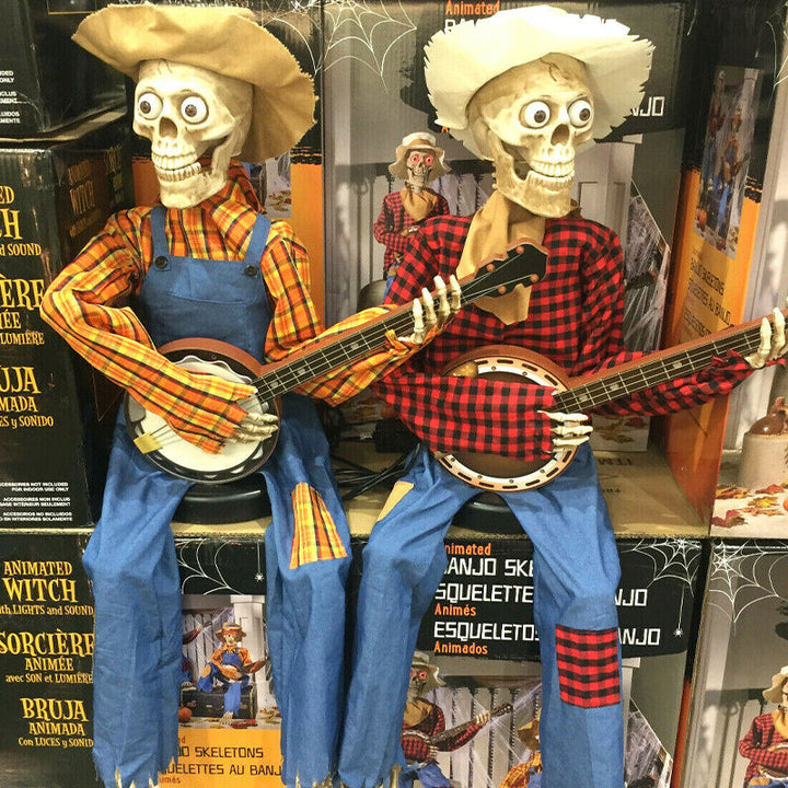 Lisslune | Funny animated dueling banjo skeletons