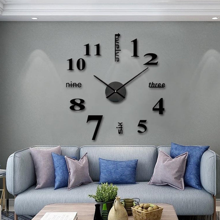 Lisslune | DIY Modern punchless wall clock