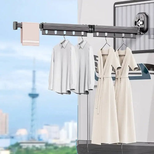 Lisslune | Retractable clothesline with suction cup
