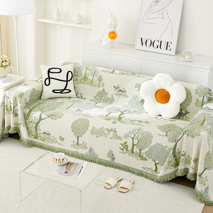 Lisslune | Eden Grove Chenille Sofa Cover