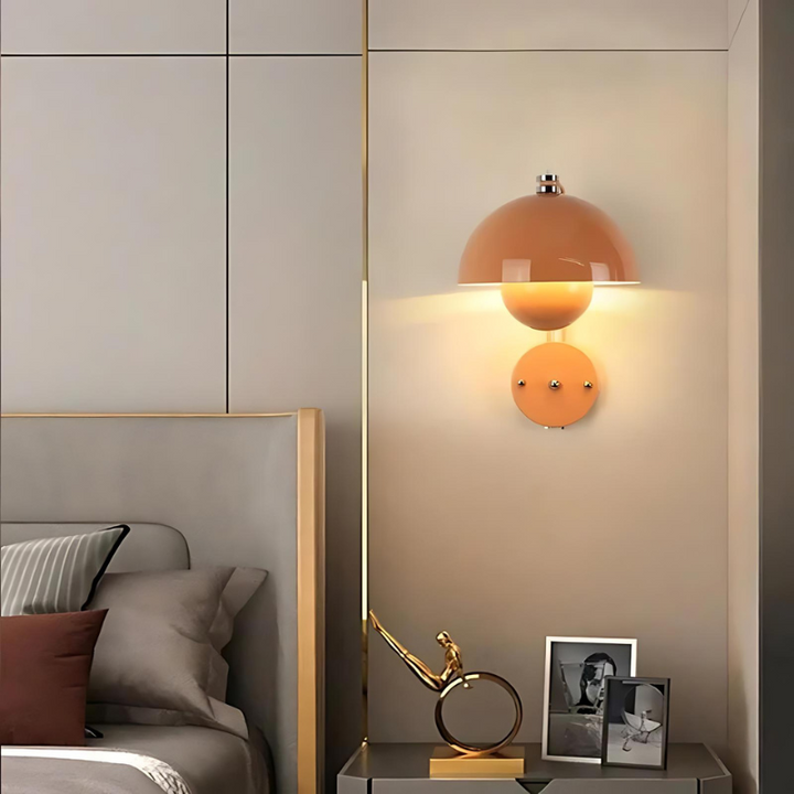 Lisslune | GloomLamp | Modern glossy metal LED wall light