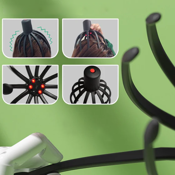 Lisslune | Octopus Head Massager