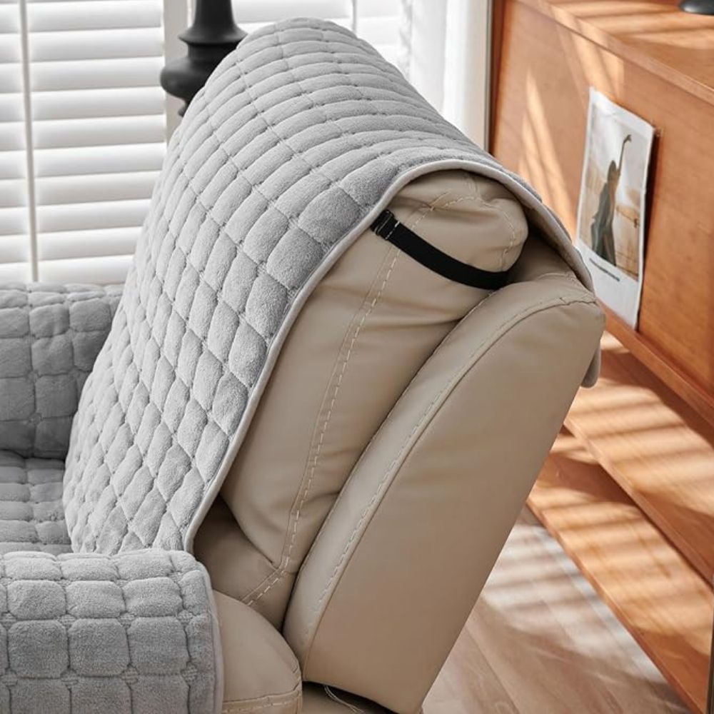 Lisslune | Snug Grid Recliner Cover