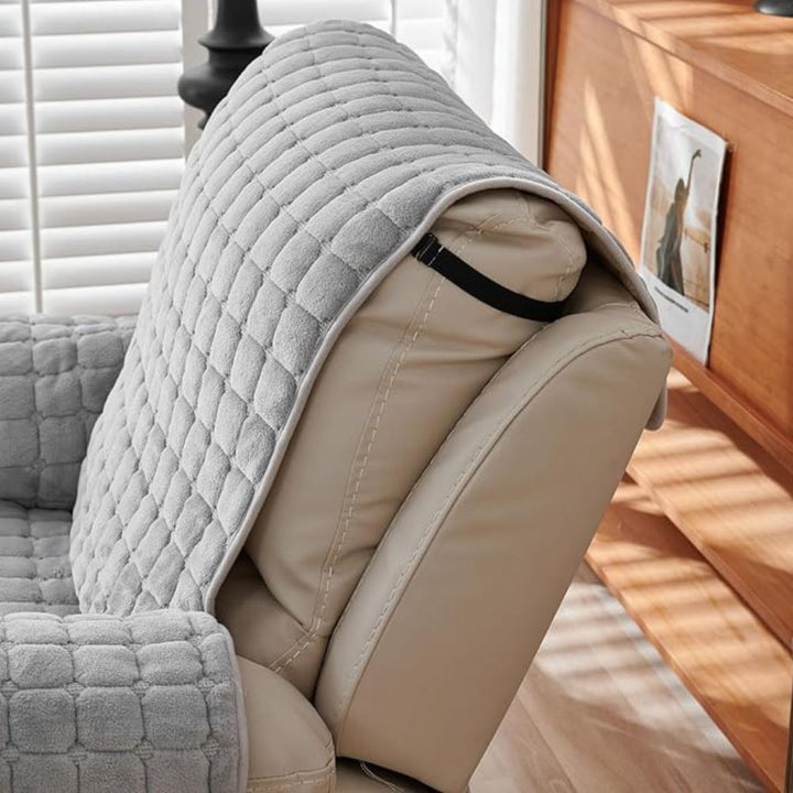Lisslune | Snug Grid Recliner Cover