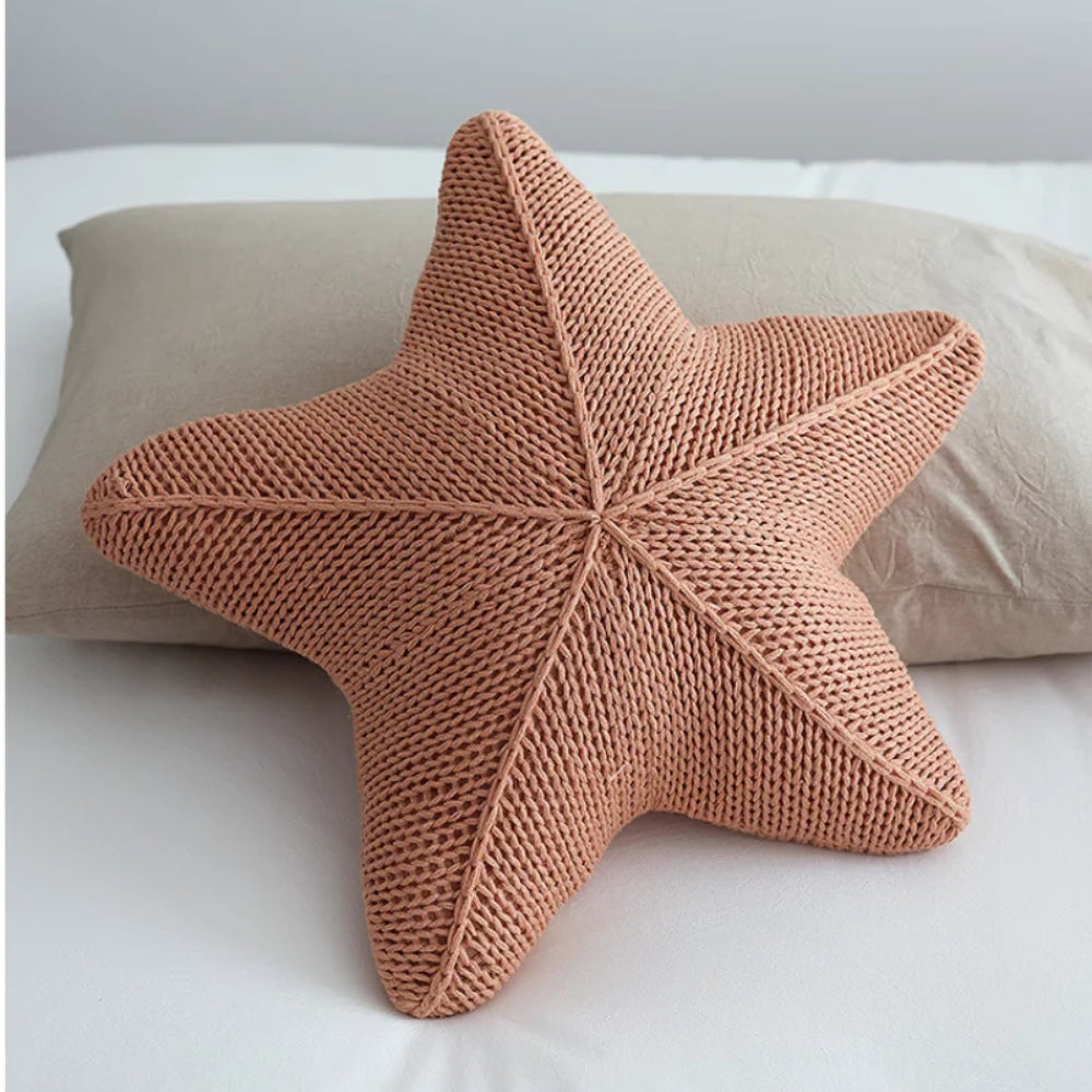 Lisslune | Starfish Hand-Knitted Cushion