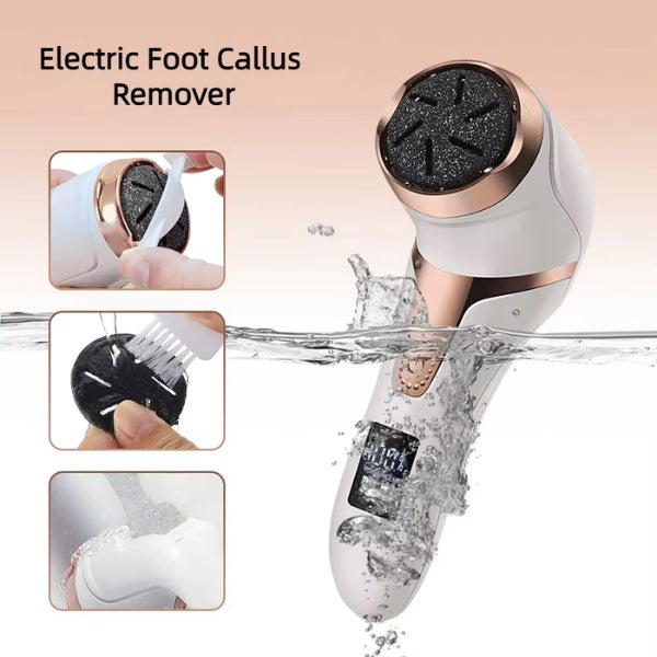 Lisslune | Electric Callus Remover Tool | Professional Foot Grinder for Hard Skin & Corn Removal