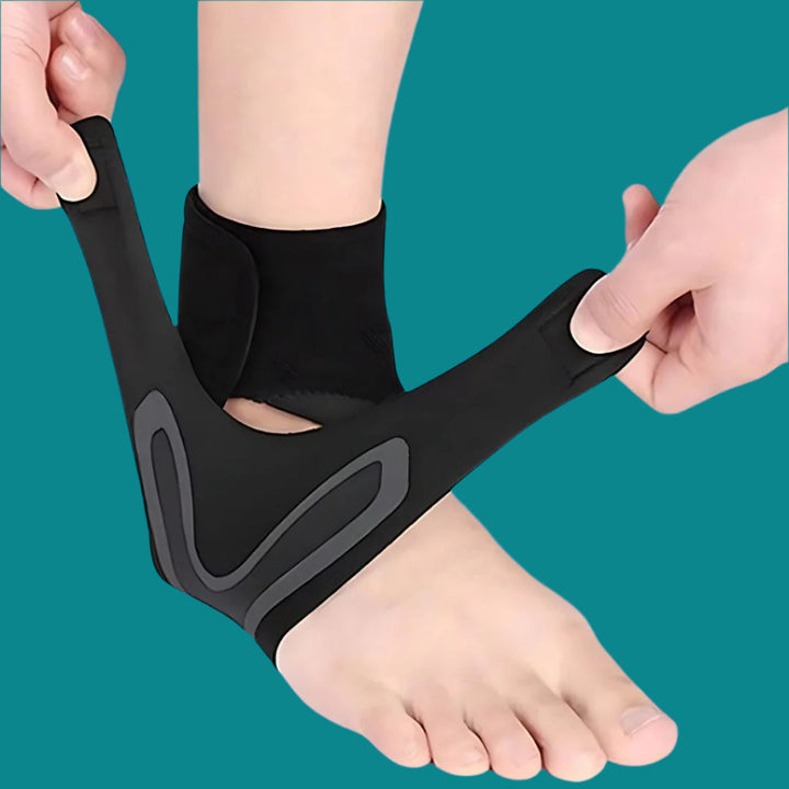 Lisslune | Adjustable Elastic Ankle Brace for Injury Recovery & Daily Support - Comfortable Ankle Stabilizer for Sports & Active Lifestyle
