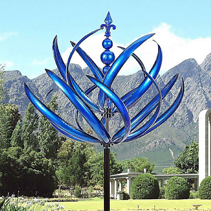 Lisslune | Blue Wind Spinner made of Metal
