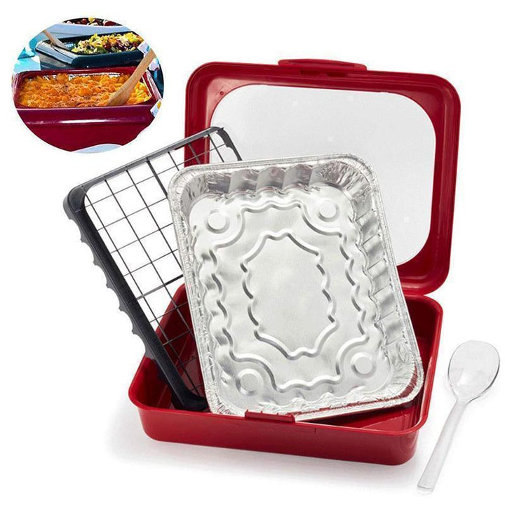 Lisslune | Aluminum foil crisp container