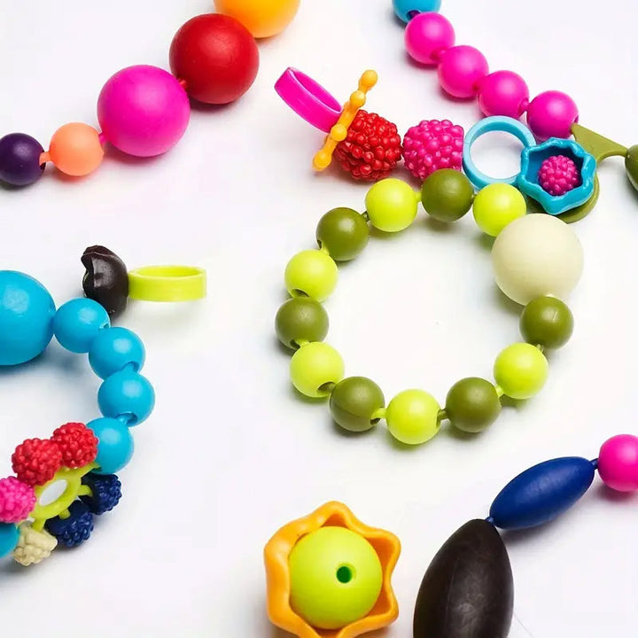 Lisslune | Pop beads for children's jewelry making
