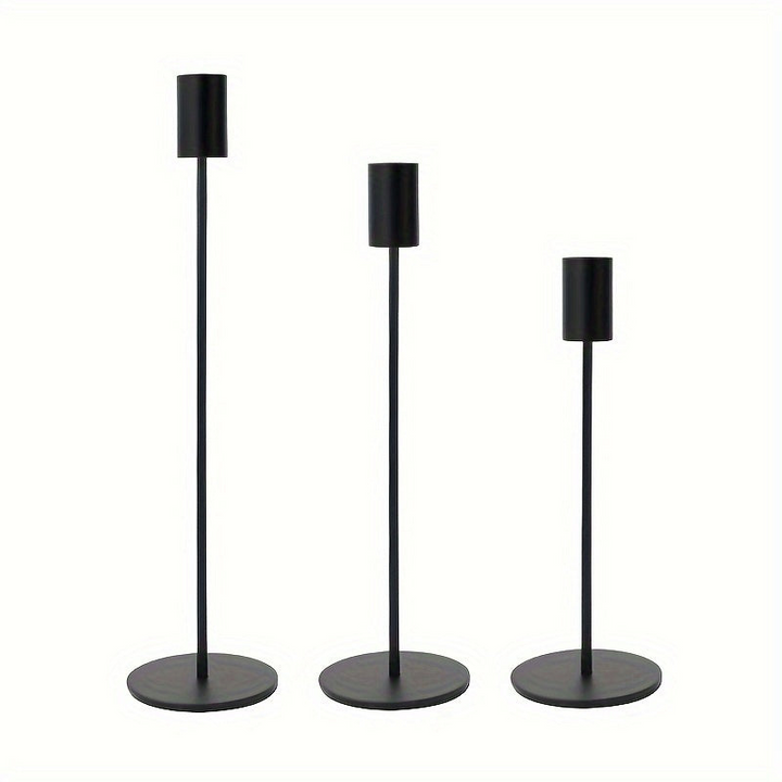 Lisslune | GlowThorne 3-piece decorative candle holder set