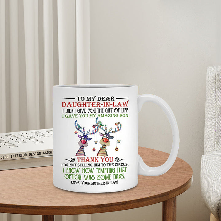 Lisslune | I have given you my amazing son - Best gift for daughter-in-law mugs