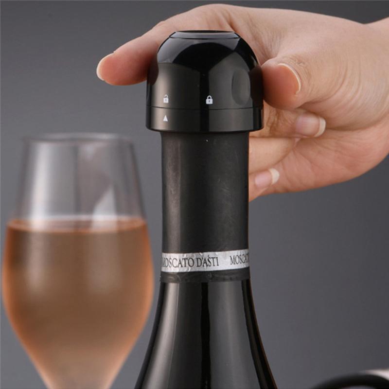 Lisslune | Reusable leak-proof silicone sealing cap for champagne and wine bottles