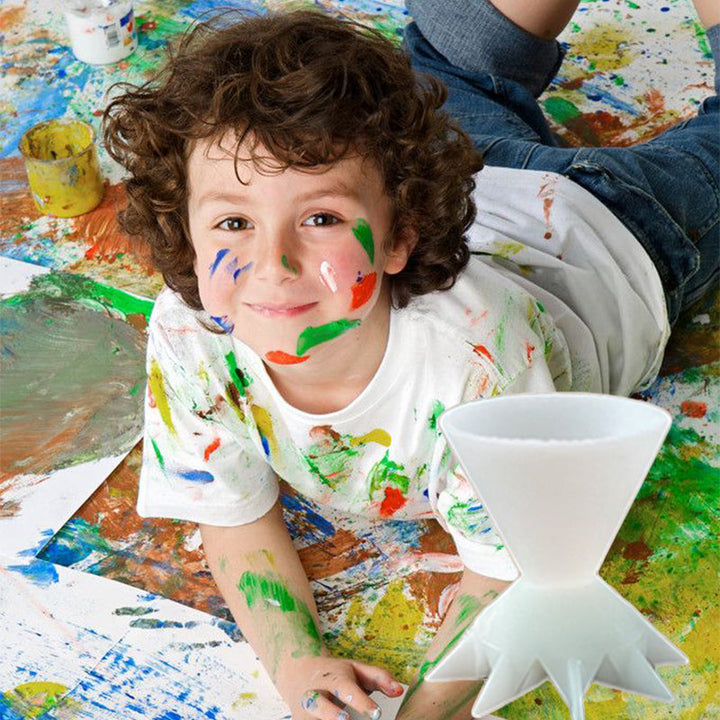 Lisslune | Pouring Colors Flower Split Art Cup