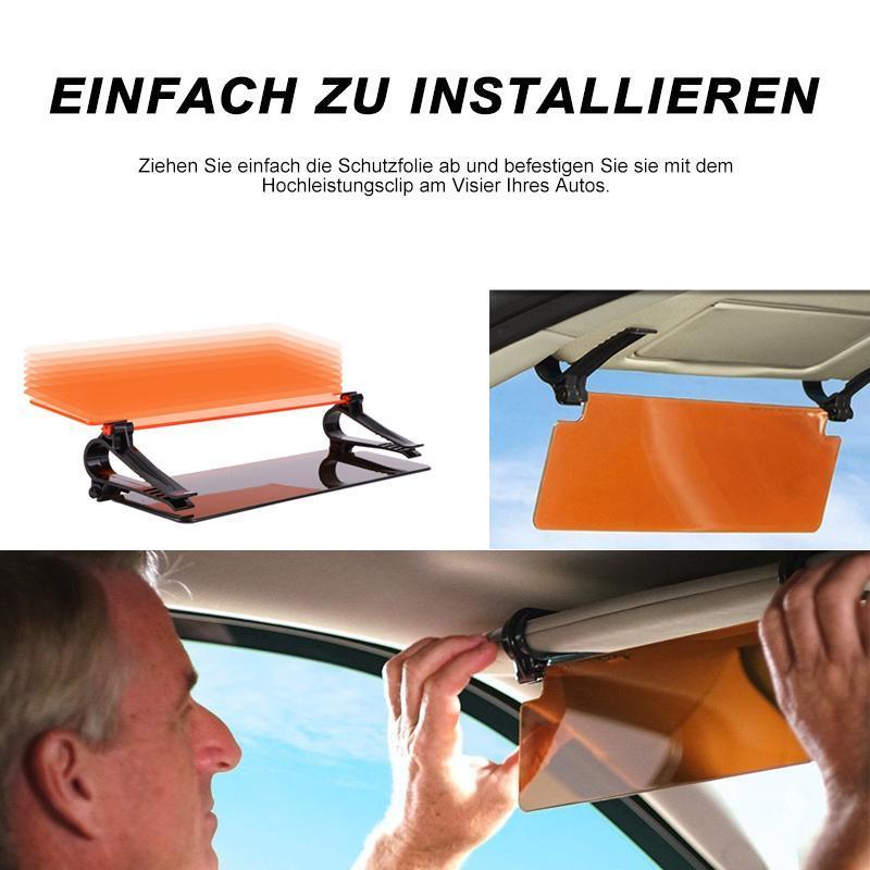 Lisslune | Transparent, glare-free sun visor for cars
