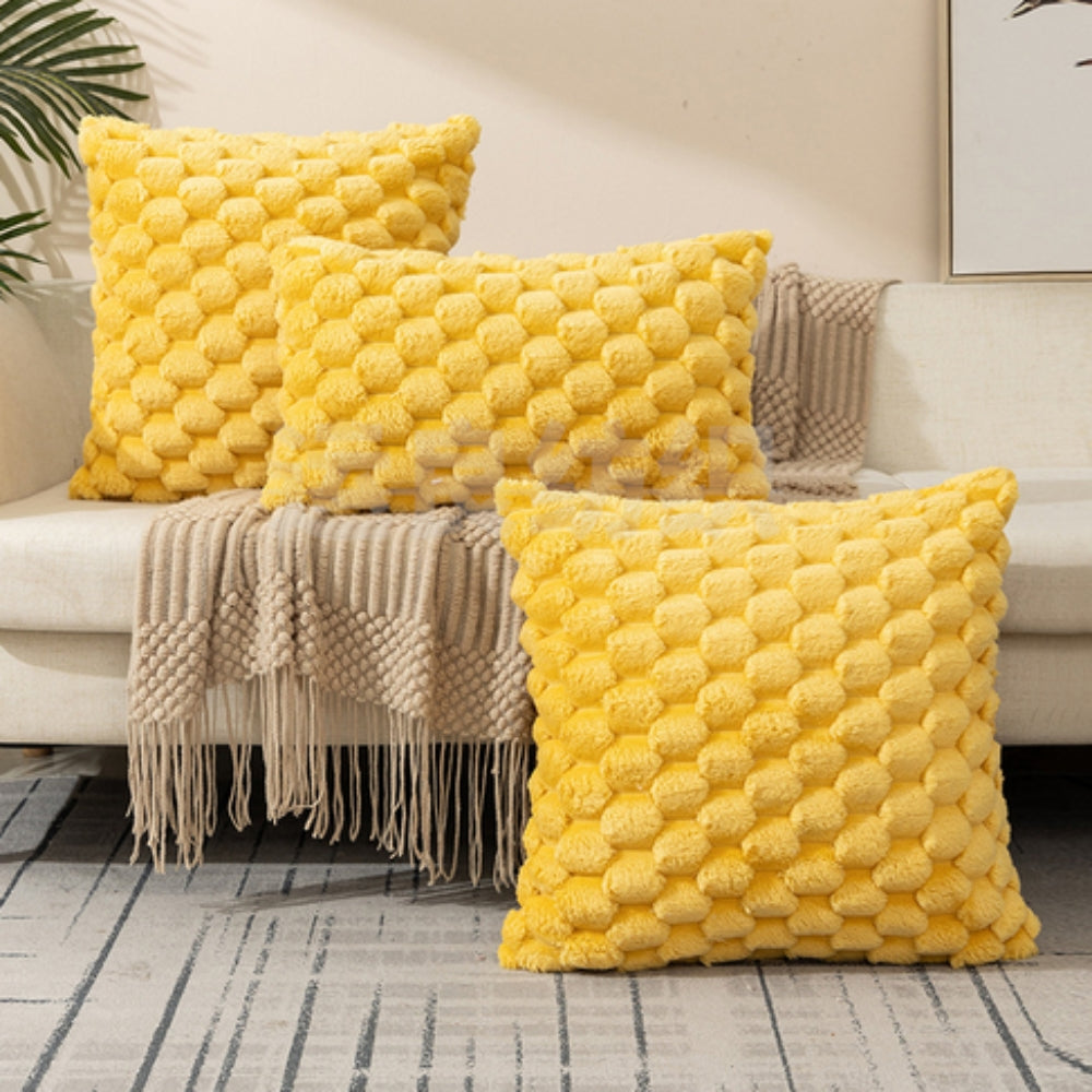 Lisslune | VelvetSoft Cushion Cover – UltraSoft Plush Cover for Sofa or Bed