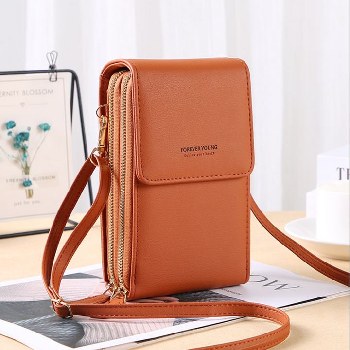 Lisslune | Large Capacity Elegant Shoulder Bag with Touchscreen for Phones