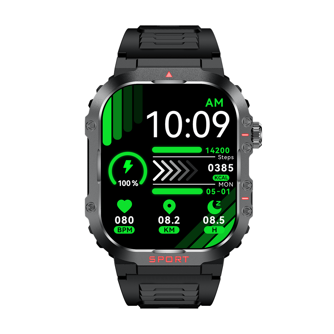 Lisslune | Sugar PRO 5 | Smart Glucose Monitoring Watch – Track Blood Sugar, Heart Rate & Fitness