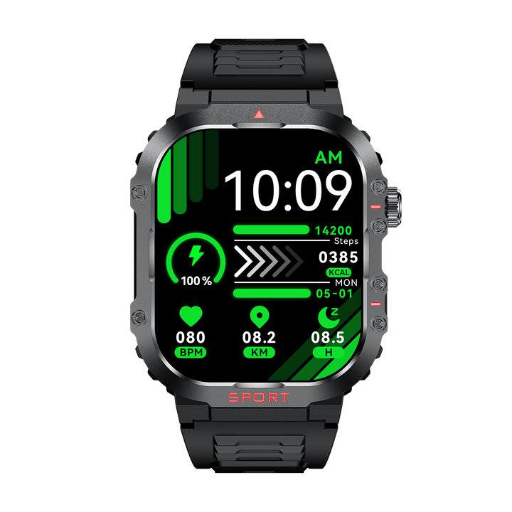 Lisslune | Sugar PRO 5 | Smart Glucose Monitoring Watch – Track Blood Sugar, Heart Rate & Fitness