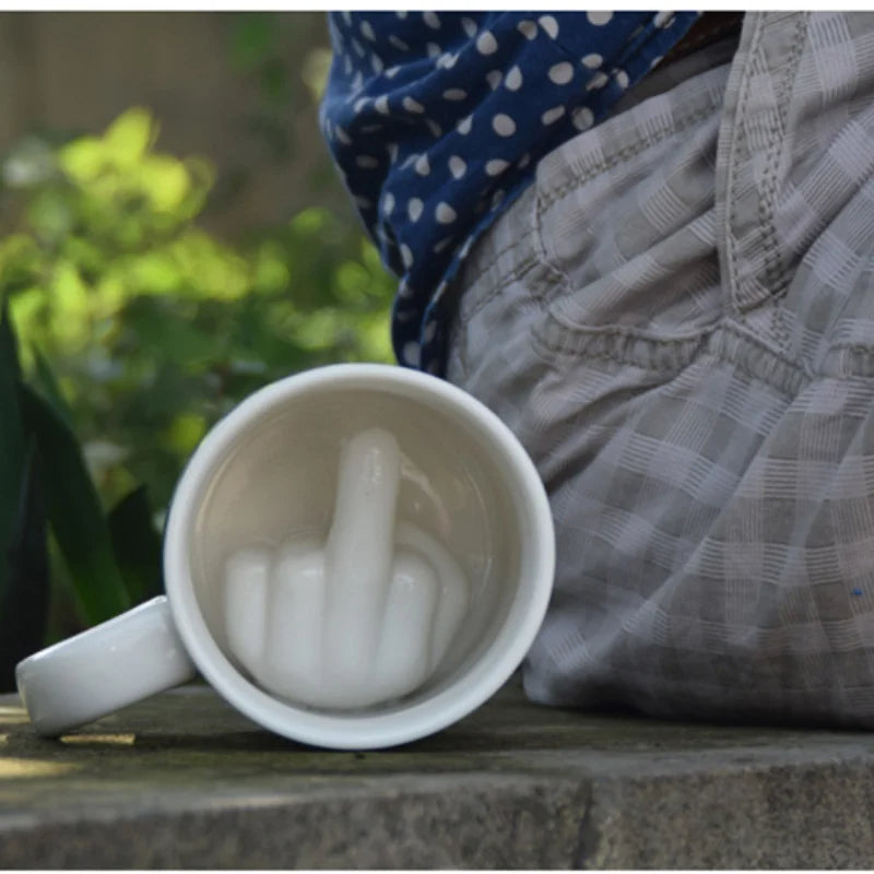 Lisslune | Middle Finger Ceramic Mug