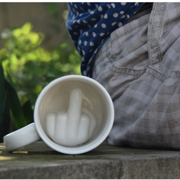Lisslune | Middle Finger Ceramic Mug