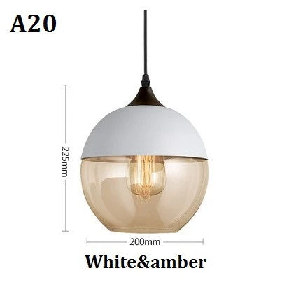 Lisslune | EternaGlow Pendant Light made of Glass and Wood | Elegant Design for Your Home