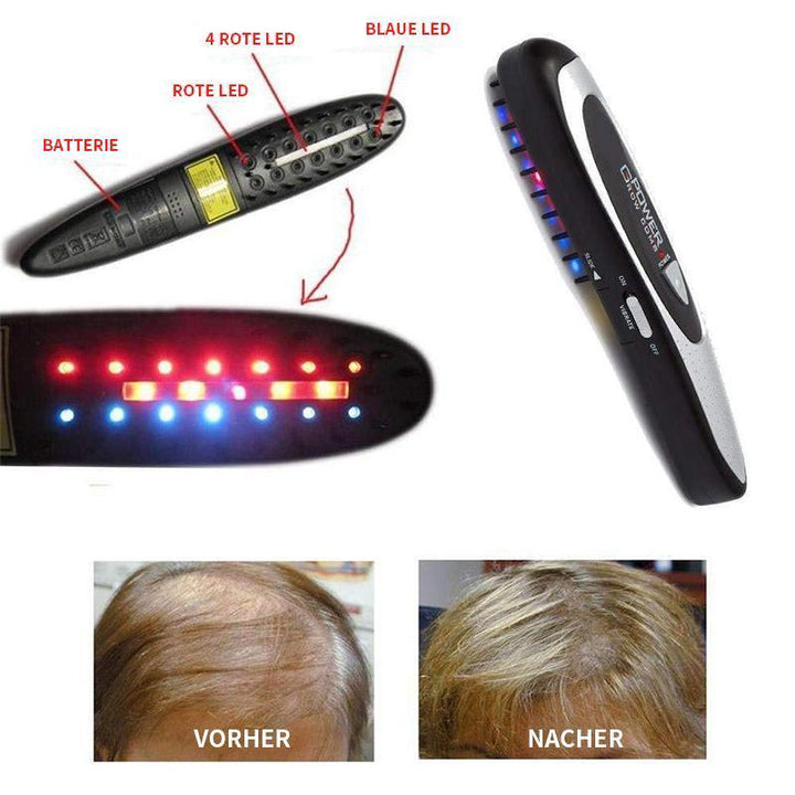 Lisslune | 3-in-1-Laser-Combing-Regrowth-System