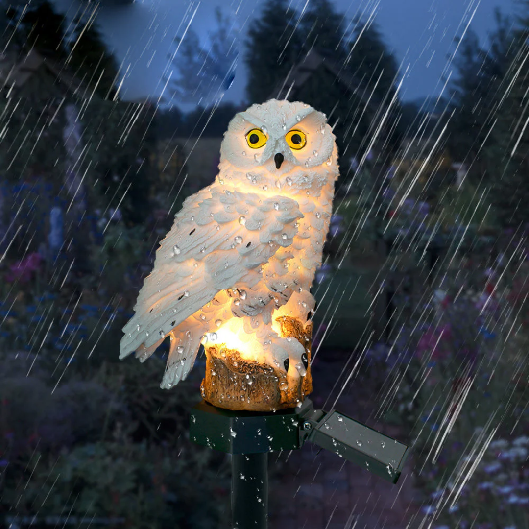 Lisslune | Solar Garden Lamps – Owl Design Outdoor Lighting with Solar Energy