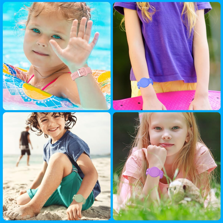 Lisslune | Children's waterproof silicone anti-loss wristwatch