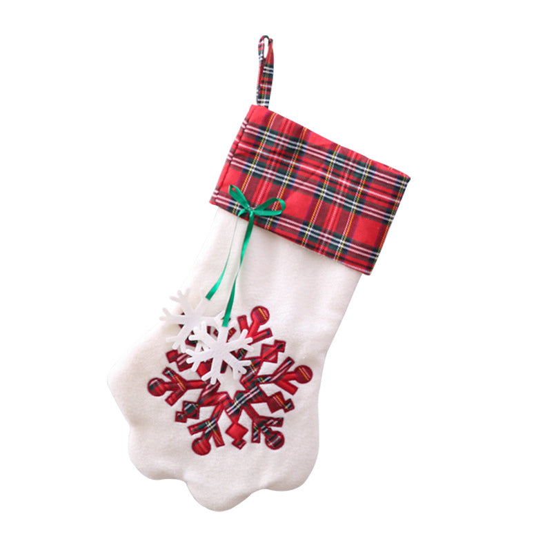 Lisslune | Checked Christmas Socks