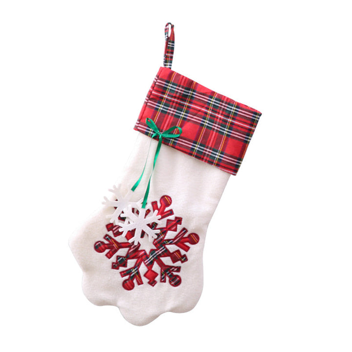 Lisslune | Checked Christmas Socks