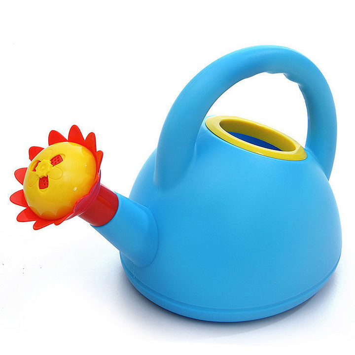 Lisslune | Children's watering can with flower mouth – Colorful plastic watering can for little gardeners