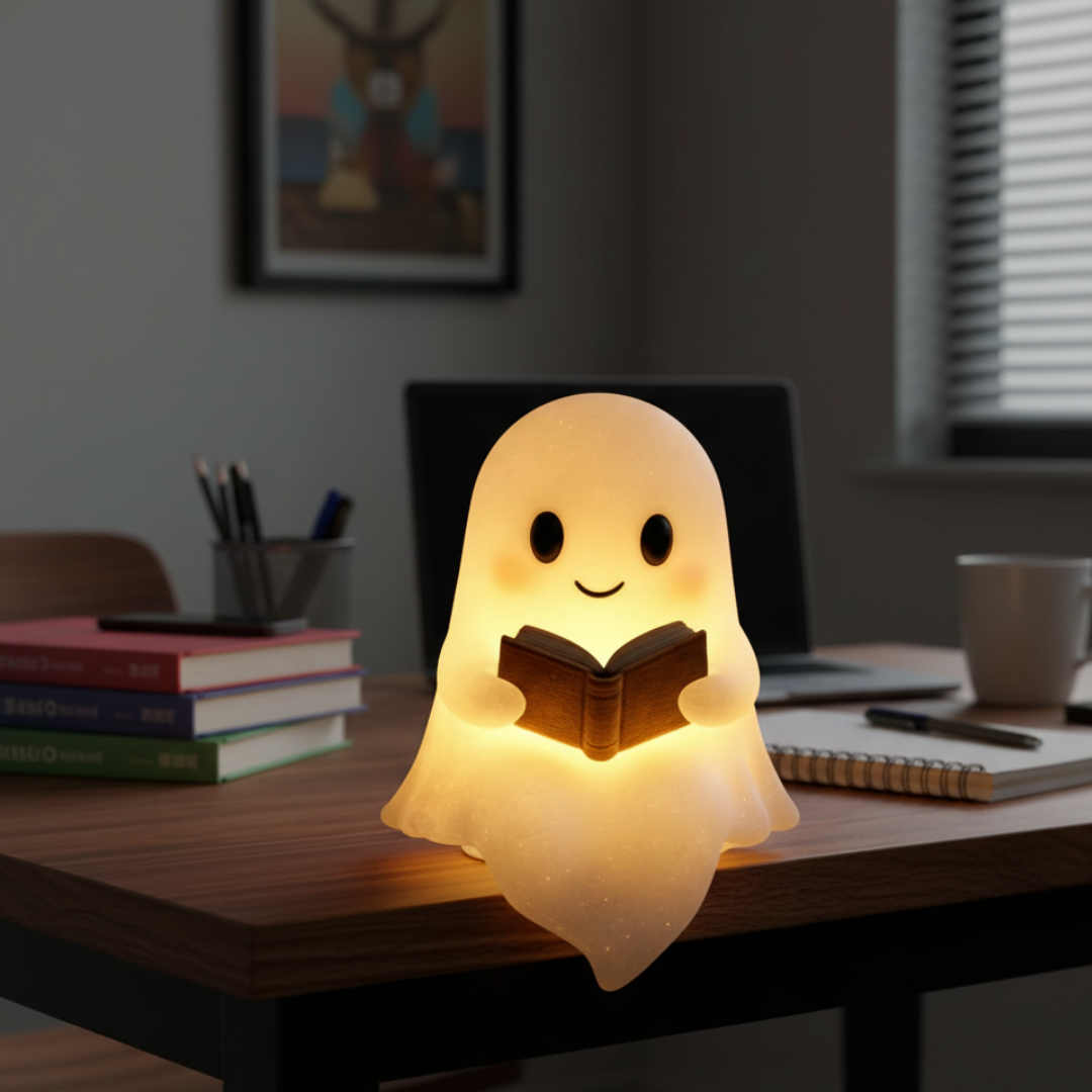 Lisslune | NightSpirit Lamp – Handmade Decorative Night Light with Warm Light