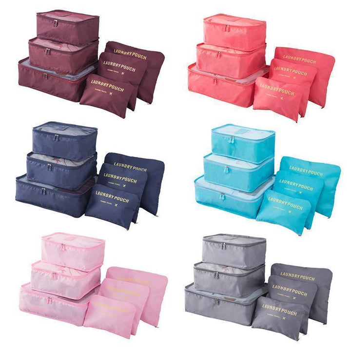 Lisslune | Pieces portable luggage packing cubes