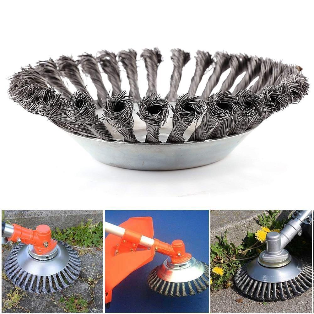 Lisslune | Weed brush for garden cleaner