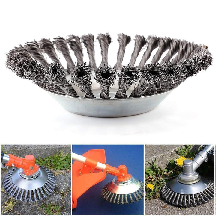 Lisslune | Weed brush for garden cleaner