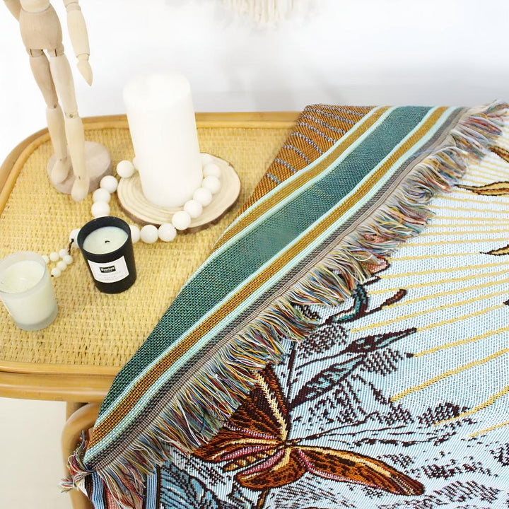 Lisslune | Boho Sun Tapestry Blanket