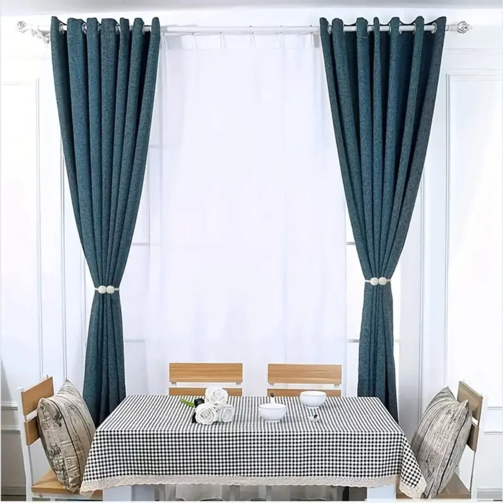 Lisslune | Magnetic Pearl Curtain Tie Back | 2pcs Set