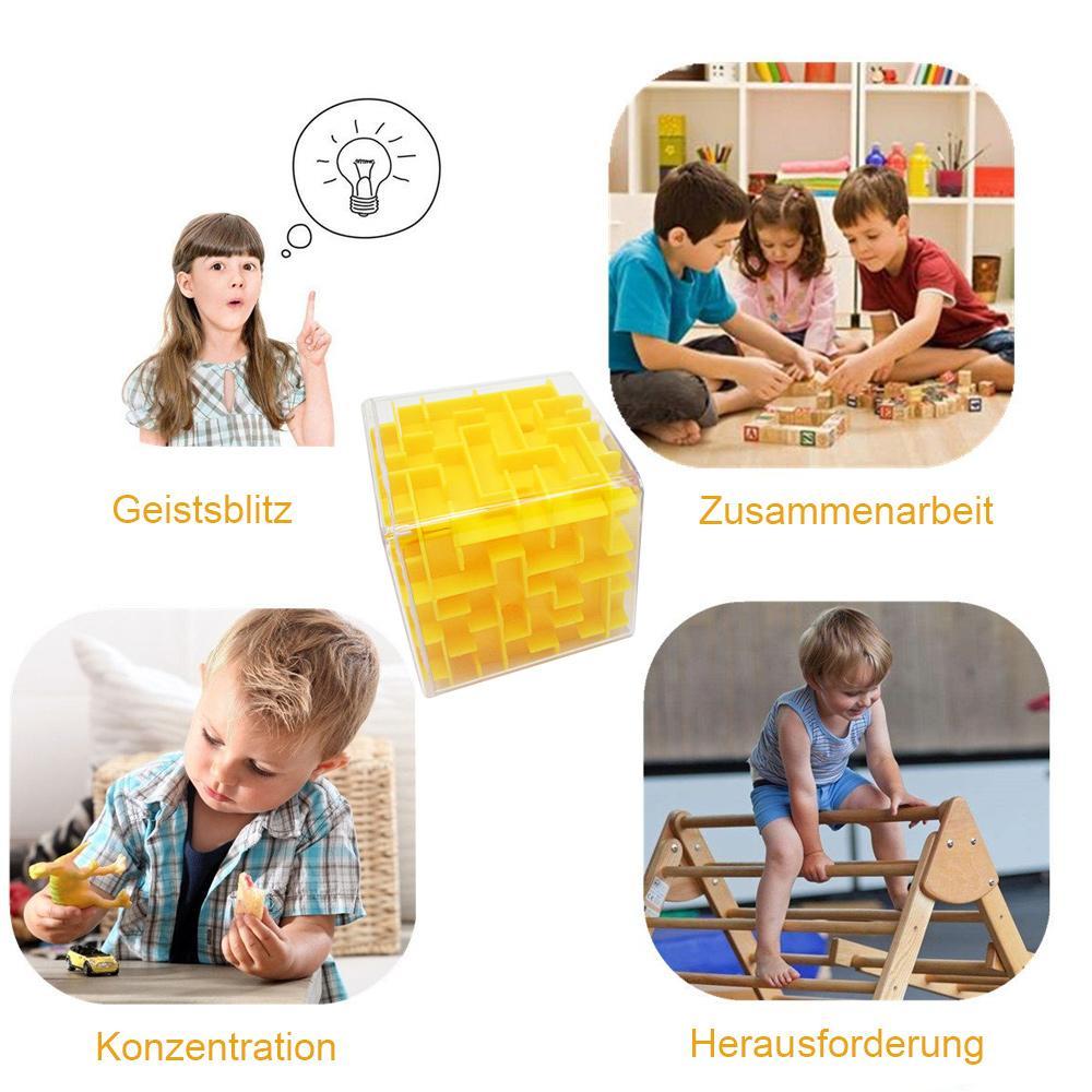 Lisslune | 3D Cube Puzzle Maze Toy (random color)