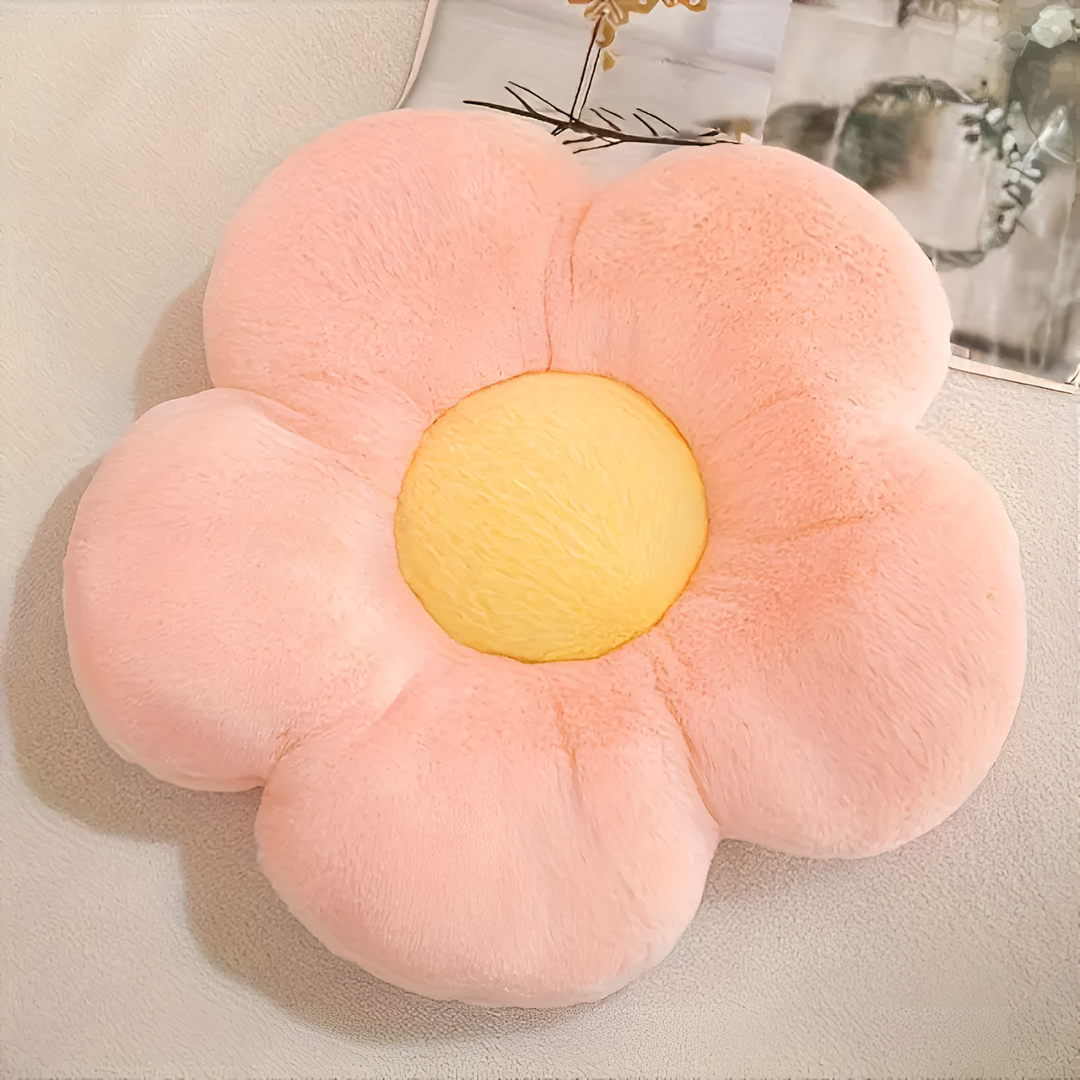 Lisslune | Plush Flower Seating Cushion