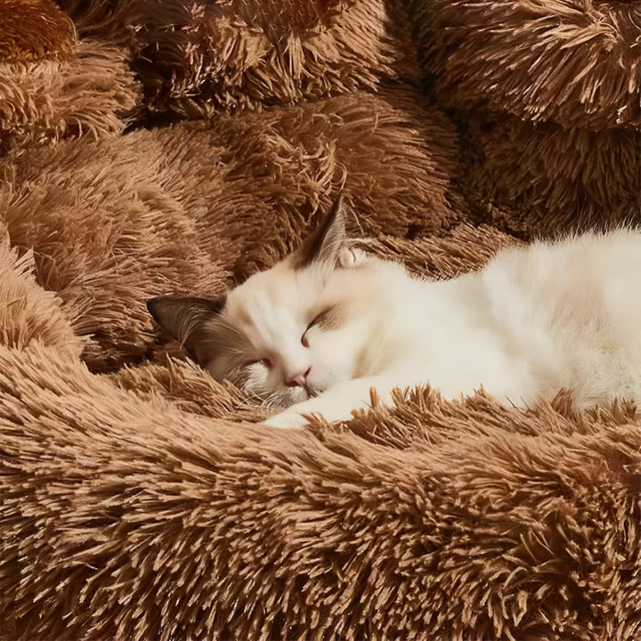 Lisslune | Furry Paw-Shaped Pet Bed