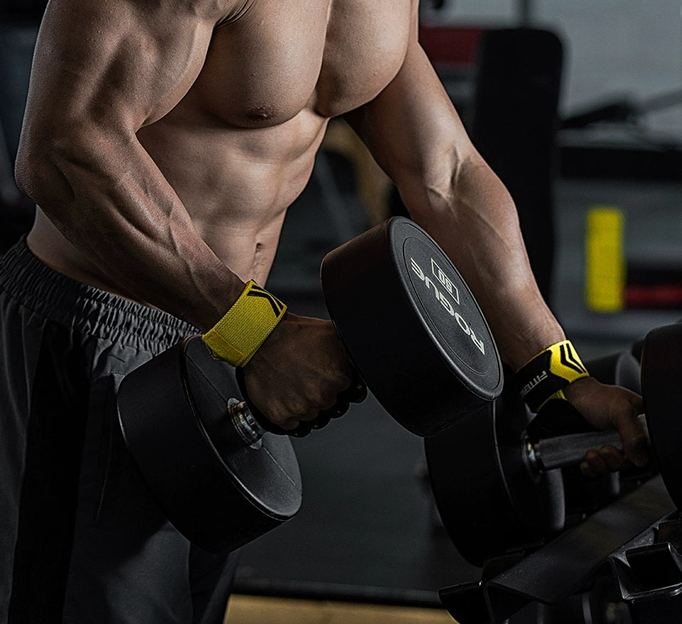 Lisslune | GripFit Wrist Gloves - Non-Slip, Anti-Callous Pull-Up Grips