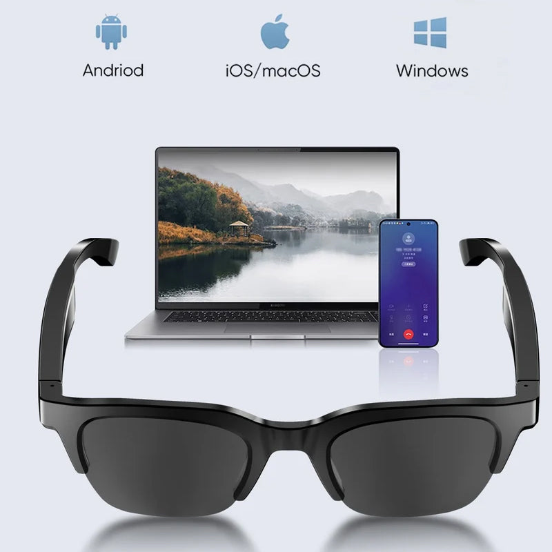 Lisslune | 2024 Upgrade Bluetooth Smart Sunglasses